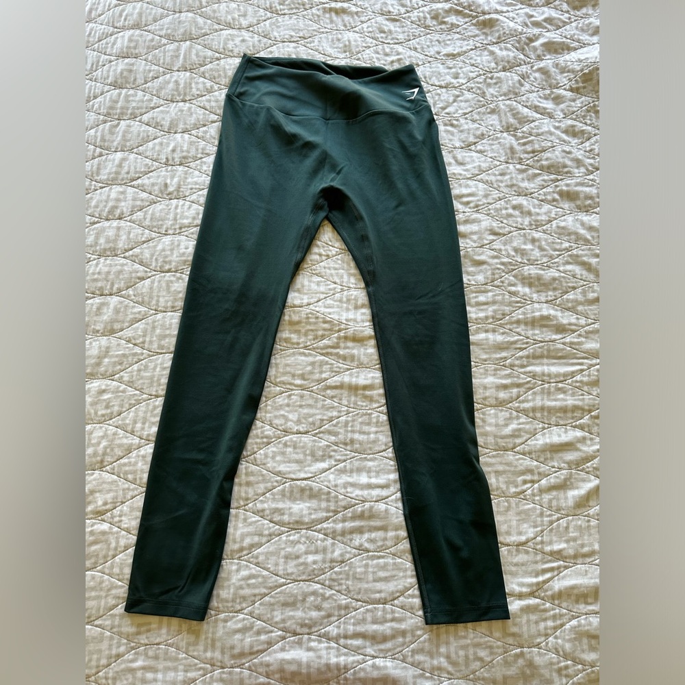 Deep forest green gymshark leggings